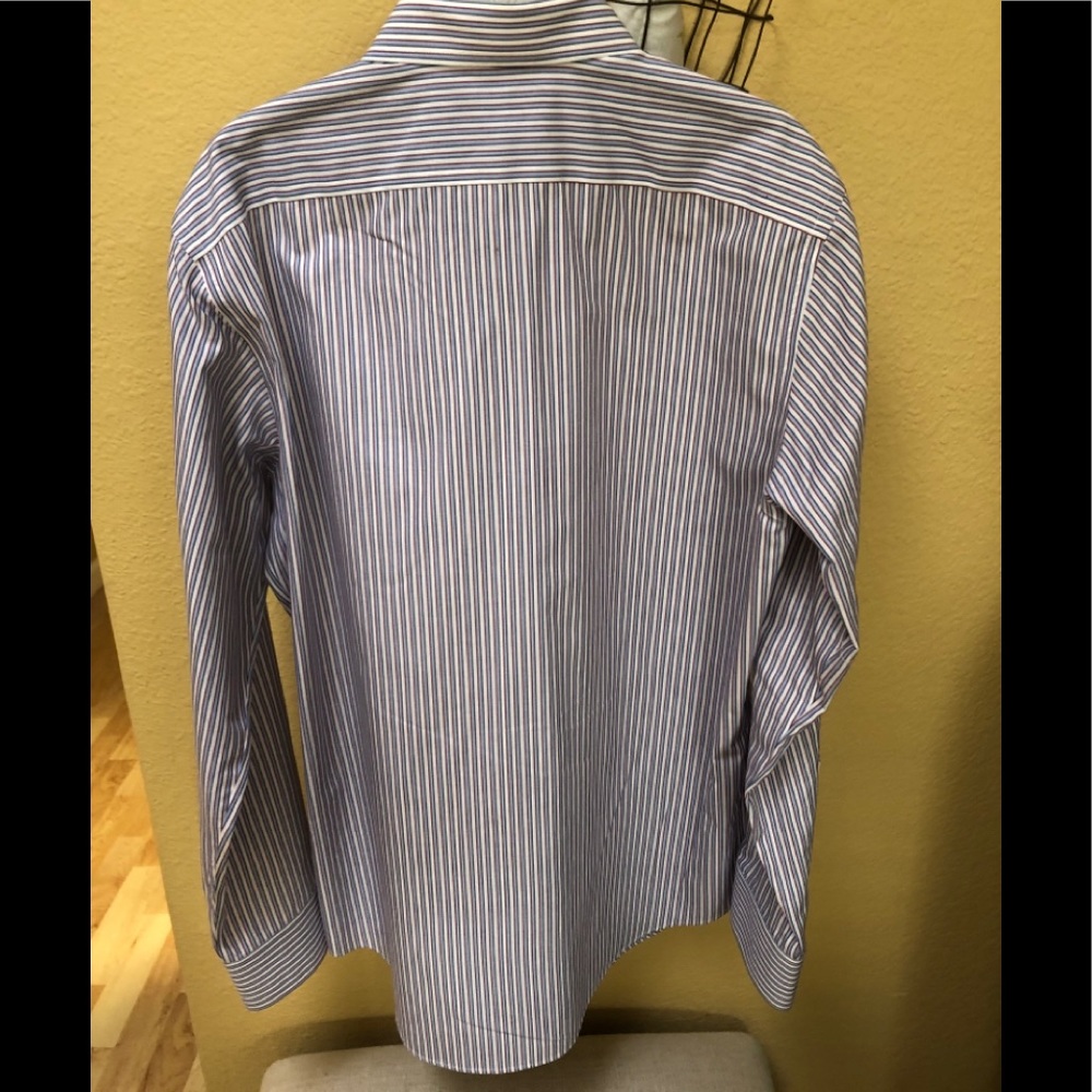 Banana Republic Mens Striped Long Sleeve Shirt - Picture 5 of 8